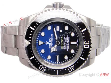 High Quality Rolex Deepsea Sea-Dweller D-Blue Dial 44mm Replica Watch